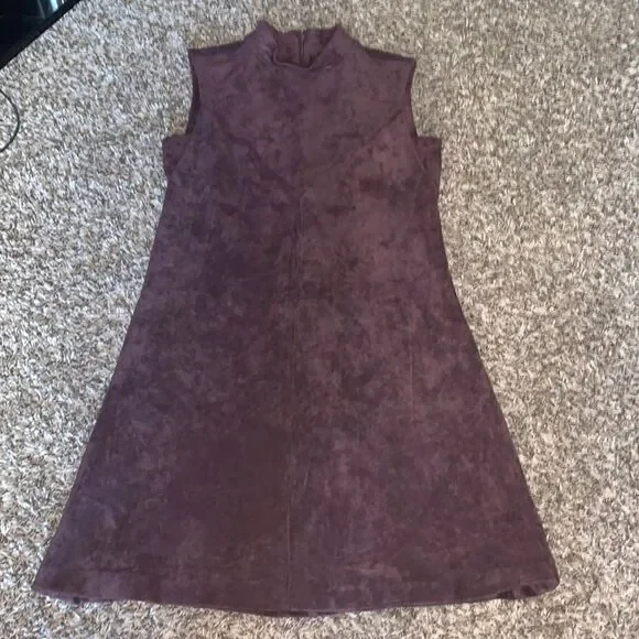 Ivanka Trump plum/purple velvet dress, size 8. - Picture 1 of 10